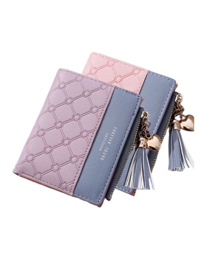 Buy 2 Pieces Women Short Wallet in UAE