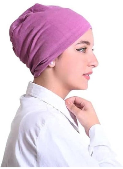 Buy Women's bandana suri bonnet, pink color in Egypt