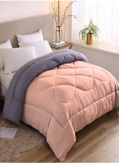 Buy Fiber Winter Comforter - Double Face - Simon/Grey in Egypt