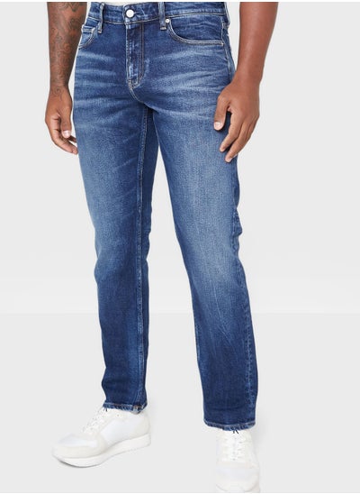 Buy Light Wash Slim Fit Jeans in UAE