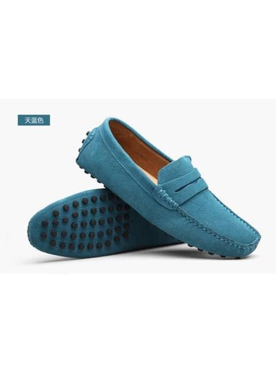 اشتري Autumn Tourism Outdoor Leisure Large Size 38-49 Standard Leather Shoes Size Generation في السعودية