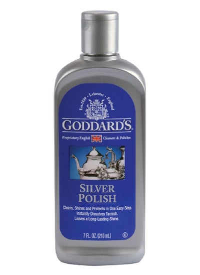 Buy Anti-Tarnish Protection Long-Lasting Shine Liquid Polish Silver 210 ml 707184 in Saudi Arabia