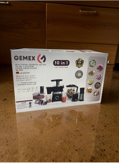 اشتري 10 in 1  GEMEX Food processor    with Multipro Express Ultra Technology في السعودية