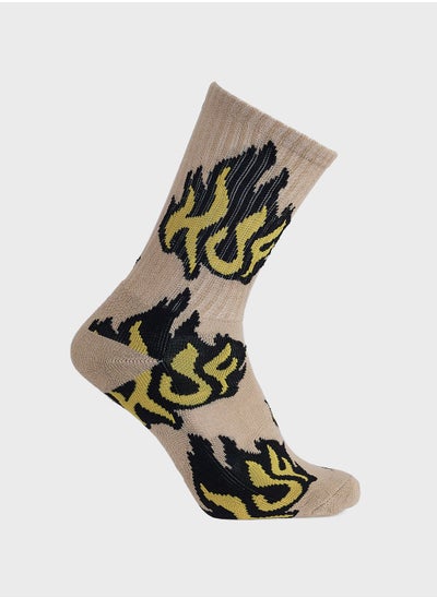 اشتري Flamin Crew Socks في الامارات