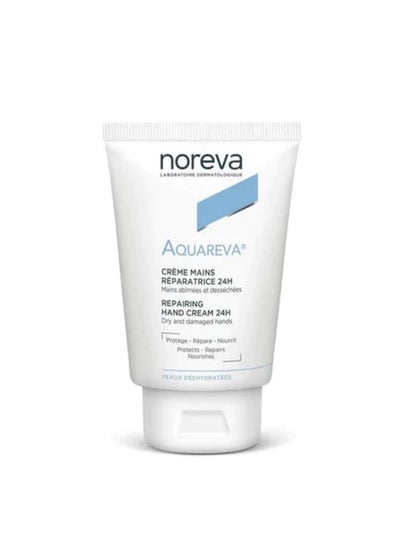 Buy NOREVA AQUAREVA 24Hr REPAIRNG HAND CREAM 50ML in UAE