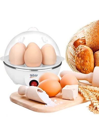 Buy Multifunctional Egg Boiler Electric, Egg Steamer Maker, Egg Cooker Rapid with Auto Shut Off Feature in UAE