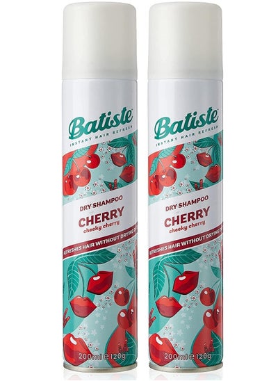 Buy Batiste Dry Shampoo, Cherry, 200 ml 2 pack in UAE