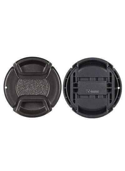 اشتري 55mm Center Pinch Snap-on Lens Cap Cover Keeper Holder for Canon Nikon Sony Olympus DSLR Camera Camcorder في الامارات