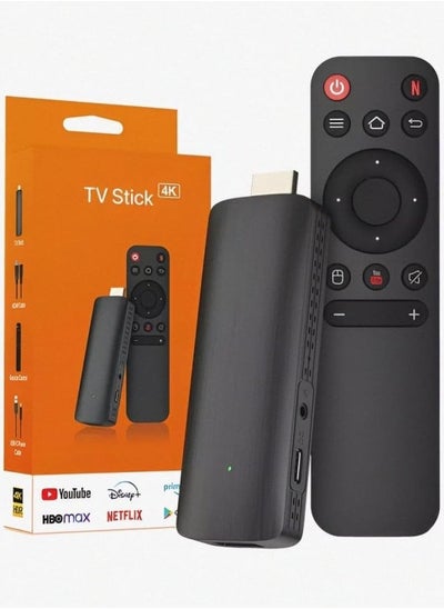 Buy TV Stick TVR3 Remote Control – 2GB RAM + 16GB ROM, 1080P HDR, Quad-Core 64-Bit, 4K Portable Streaming Media Player with Android 12.1 & Google Assistant in UAE