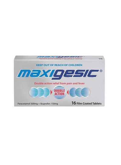 Buy Maxigesic Double Action Pain Relief Tablets 16'S in UAE