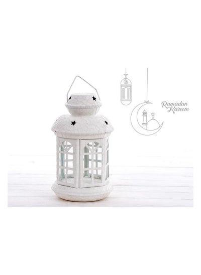 Buy light up metal lantern with a distinctive design in Egypt