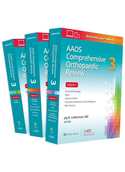 Buy AAOS Comprehensive Orthopaedic Review 3: Print + Ebook in UAE