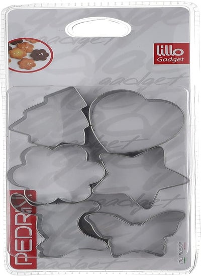 اشتري PEDRINI Cookie Cutters, 6 Pcs Assorted في مصر