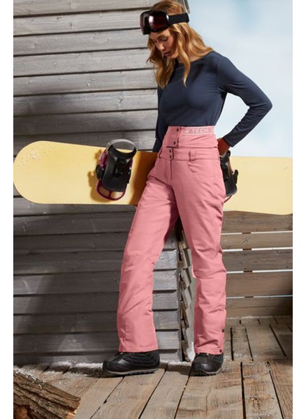 اشتري Women Sportswear Fit Ski and Snowboard Track Pants, Pink في الامارات