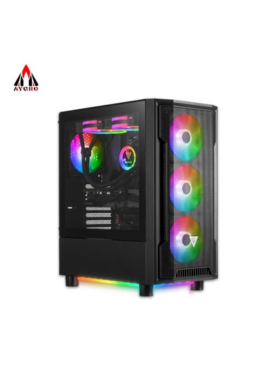 اشتري Apex Gaming PC AMD RYZEN 5 7600X, RTX4060, M/B B650M-K, 32GB RAM, 1TB SSD, 650W PSU, Windows 11 في الامارات