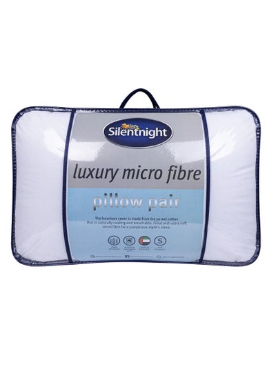 اشتري Luxury Micro Fibre Pillow Pair في الامارات