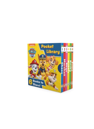 اشتري Paw Patrol Pocket Library Board book – Picture Book, 8 July 202 في الامارات