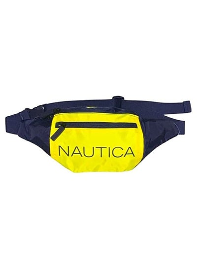 Buy Nautica Unisex Waist Bag Crossbody, Navy / Yellow in Egypt