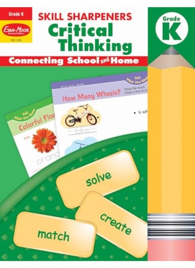 Buy Skill Sharpeners Critical Thinking Grade K By Evan-Moor Educational Publishers Paperback in UAE