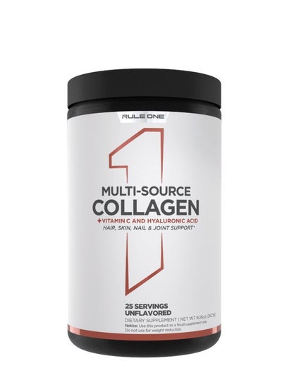 RULE ONE, MULTISOURCE COLLAGEN, 25 SERVINGS, UNFLAVORED, 262.5G price ...