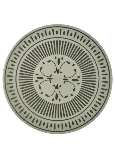 Buy Place Mat, Grey-Green/Patterned Plastic, 37 Cm in Saudi Arabia