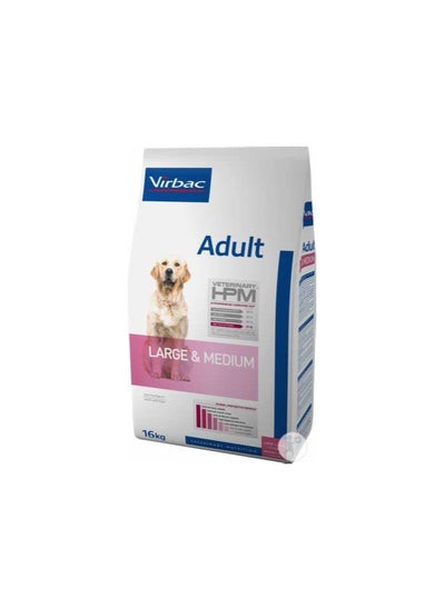 اشتري VIRBAC DRY FOOD FOR ADULT DOG LARGE &MEDIUM في الامارات