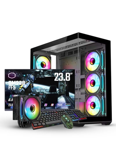 اشتري Thermo Gaming PC i5-12400F, RTX 4060 VIDEO CARD, 16GB MEMORY, 1TB M.2, Combo في السعودية