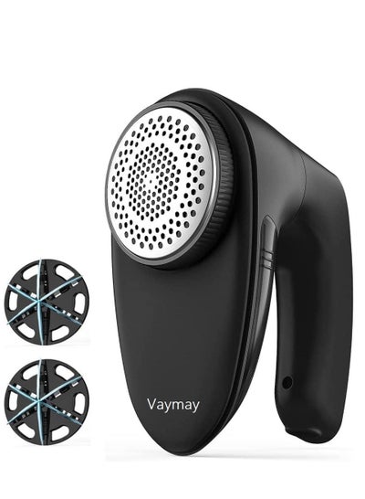 Buy VAYMAY Rechargeable Lint Remover Fabric Shaver Pet Hair Remover,for Clothes, for Sweater, Couch, Sofa, Blanket, Curtain And Wool in UAE