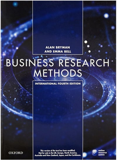 اشتري BUSINESS RESEARCH METHODS,4E (IE) في الامارات