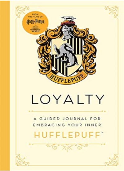 Buy Harry Potter Hufflepuff Guided Journal : Loyalty: The perfect gift for Harry Potter fans in UAE