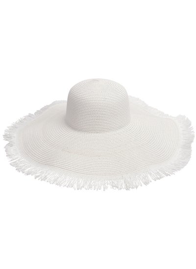 اشتري New Summer Outdoor Big Eaf Beach Hat في الامارات