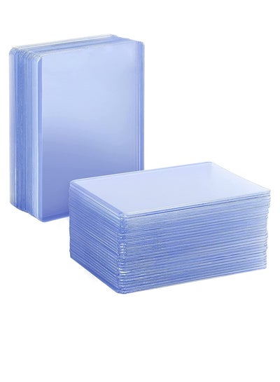 اشتري 50 قطعة من أغطية البطاقات البلاستيكية الصلبة لحامل البطاقة الواقية لبطاقات البيسبول للبطاقات التجارية والبطاقات الرياضية 3 × 4 بوصة في السعودية