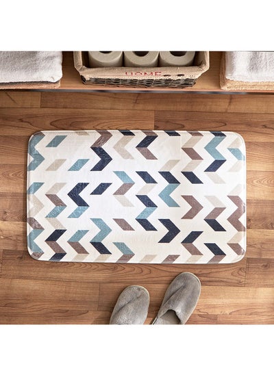 Buy Aurora Avon Foam Printed Bath Mat 45 x 75 cm in UAE