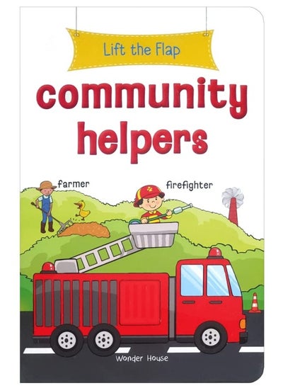 Buy Lift the Flap - Community Helpers : Early Learning Novelty Board Book For Children in UAE