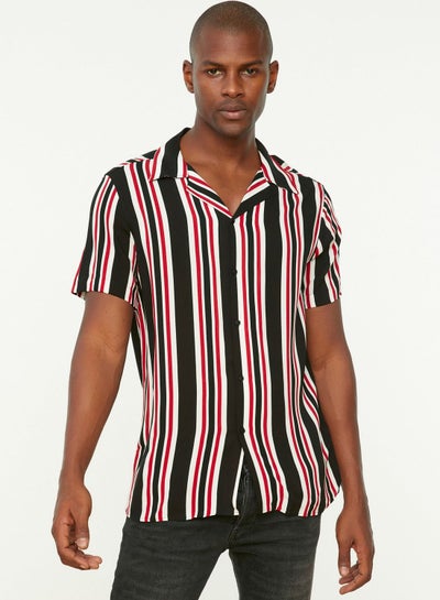 Buy Striped Regular Fit Shirt in UAE