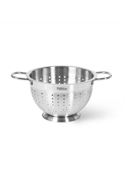 Buy Stainless Steel Colander Strainer (20 Cm) in UAE