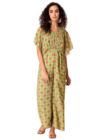 Buy Bandhani Printed Jumpsuit in UAE