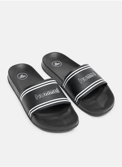 اشتري Retro Logo Pool Slides في الامارات