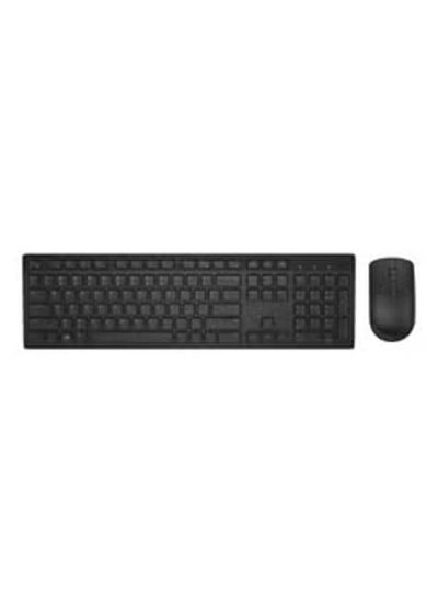 اشتري Wireless Keyboard And Mouse Combo Black في الامارات