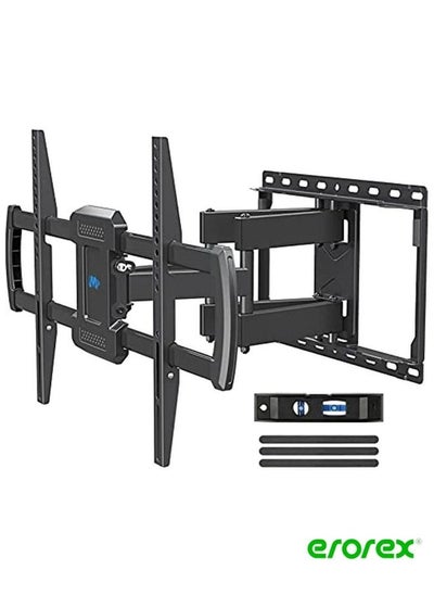 Buy Mounting Dream TV Mount for Most 42-70 inch Flat Screen TVs Up to 100 lbs, Full Motion TV Wall Mount with Swivel Articulating 6 Arms, TV Wall Mounts Fit 12-16” Wood Studs, Max VESA 600x400mm in Saudi Arabia