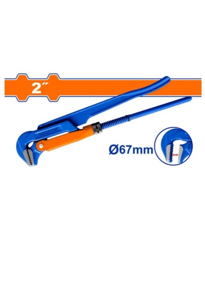 اشتري Wadfow Heavy Duty Pipe Wrench 90 Degrees 2" (WPW2102) في الامارات