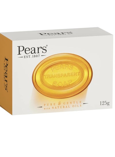 Buy Pears Transparent Soap Pure and Gentle With Natural Oils 125 G in Egypt