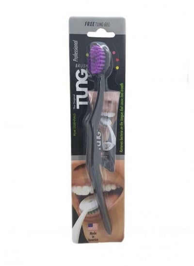 Buy Tung The Original Tongue Brush Purple & Black in Saudi Arabia