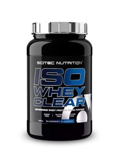 Buy Nutrition ISO Clear Protein 1kg-blue berry in UAE