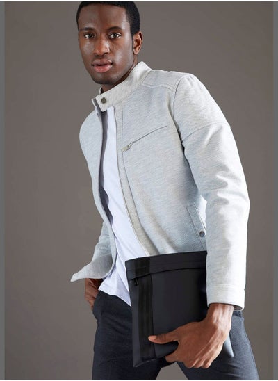 Buy Slim Fit Zippered Cardigan in UAE