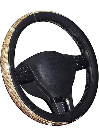 Buy Steering Wheel Cover, Shiny Car with Crystal Rhinestones in Egypt