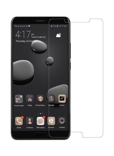 Buy Tempered Glass Screen Protector For Huawei Mate 10 Clear in UAE