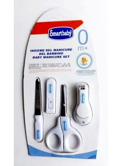 Buy Smart Baby Manicure Set 4 Pieces  White in Egypt