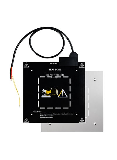 Buy Heated Bed 3D Printer Replacement Compatible with Ender 3S1/Ender 3/ Ender 3 Pro/Ender 3 V2/Ender 3 V2 Neo 235x235mm Zonal Heating Switch 24V 140W / 24V 100W for Creality Ender 3 Series in UAE