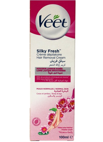 Buy Veet Normal Skin Hair Removal Cream, 100g in Egypt